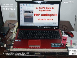 PC audiophile Phi²